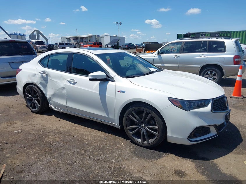 2020 Acura Tlx VIN 19UUB1F69LA009924 IAAI salvage auction — REAR END, Salvage Title, sold $8,500 on 2026-08-18 (photo 6)