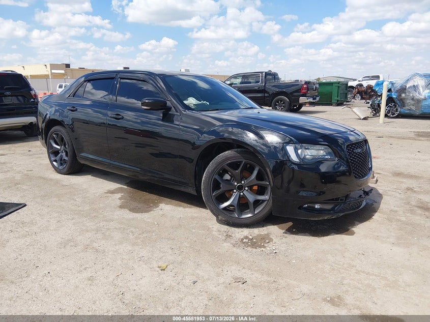2023 Chrysler 300 VIN 2C3CCABG5PH599766 IAAI salvage auction — LEFT FRONT, Salvage (Kansas), sold $6,000 on 2026-08-30 (photo 1)