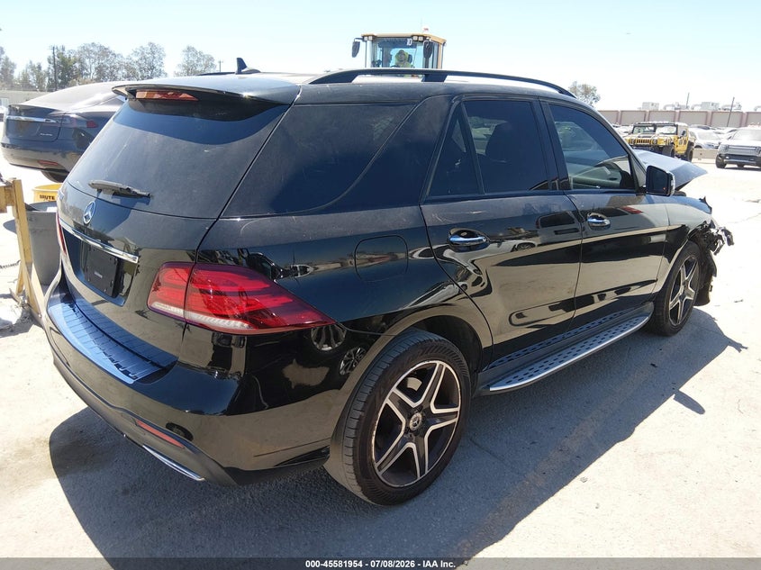 2018 Mercedes-benz Gle VIN 4JGDA5JB0JB176981 IAAI salvage auction — FRONT END, Salvage (California), sold $3,800 on 2026-08-01 (photo 4)