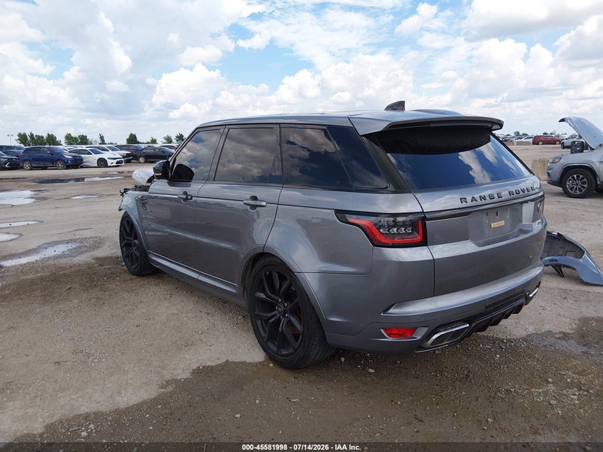 2022 Land Rover Range Rover Sport VIN SALWZ2RE2NA799025 IAAI salvage auction — FRONT END, Salvage Title, sold $9,600 on 2026-09-26 (photo 3)