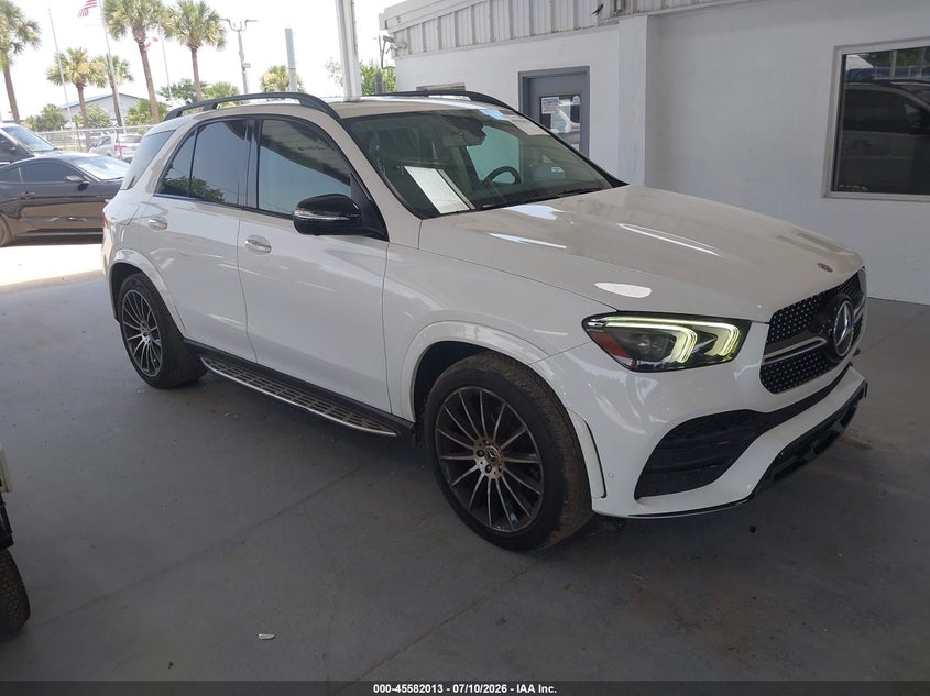 2020 Mercedes-benz Gle VIN 4JGFB4JB5LA151535 IAAI salvage auction — SUSPENSION, Rebuildable (Florida), sold $15,000 on 2026-07-25 (photo 1)