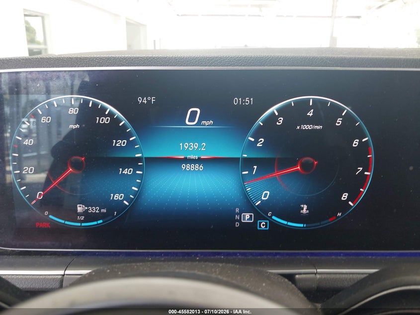 2020 Mercedes-benz Gle VIN 4JGFB4JB5LA151535 IAAI salvage auction — SUSPENSION, Rebuildable (Florida), sold $15,000 on 2026-07-25 (photo 7)