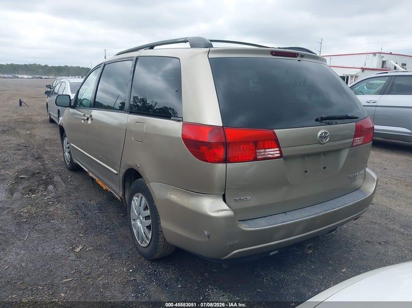 2005 Toyota Sienna VIN 5TDZA23CX5S345188 IAAI salvage auction — NORMAL WEAR, Clear (Virginia), sold $1,025 on 2026-07-29 (photo 3)
