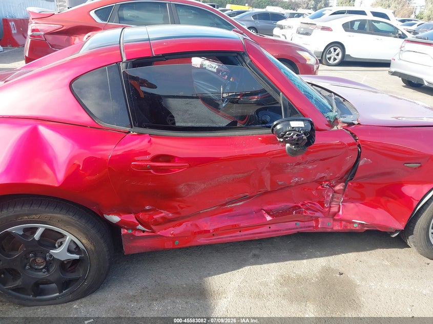 2022 Mazda Mx-5 VIN JM1NDAM73N0502306 IAAI salvage auction — RIGHT SIDE, Salvage (California), sold $7,200 on 2026-08-24 (photo 6)