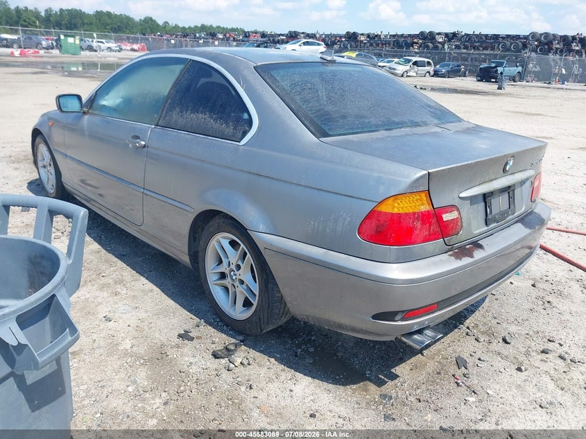 2004 BMW 3 series VIN WBABD33434JY97745 IAAI salvage auction — NORMAL WEAR, Repossession Paperwork (Georgia), sold $1,100 on 2026-08-07 (photo 3)