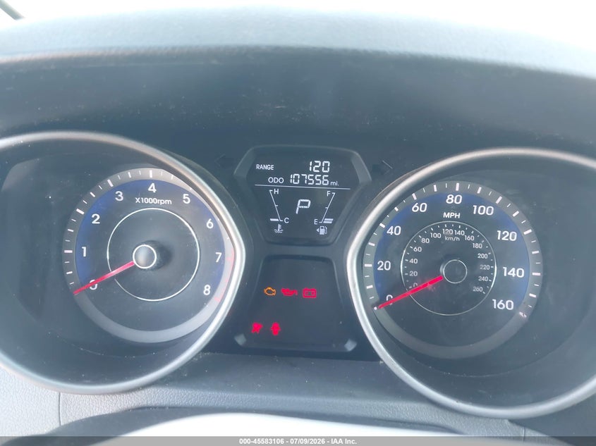 2013 Hyundai Elantra VIN KMHDH4AE0DU971828 IAAI salvage auction — NORMAL WEAR, Reconstructed (Massachusetts), sold $800 on 2026-07-31 (photo 7)