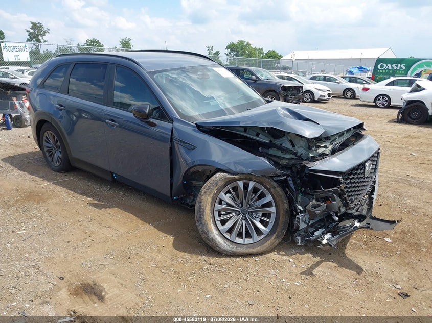 2026 Mazda Cx-70 VIN JM3KJCHF4T1350978 IAAI salvage auction — FRONT END, Salvage Title, sold $8,900 on 2026-08-22 (photo 1)