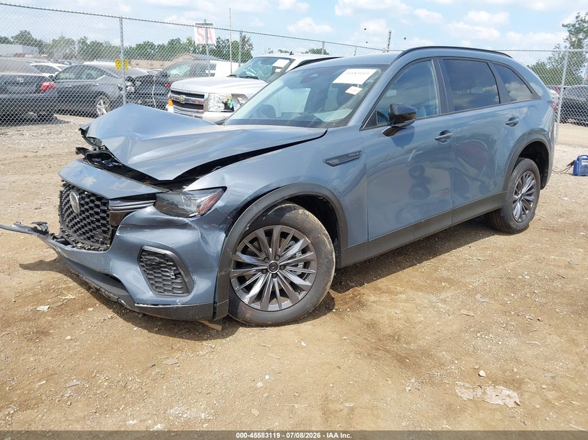 2026 Mazda Cx-70 VIN JM3KJCHF4T1350978 IAAI salvage auction — FRONT END, Salvage Title, sold $8,900 on 2026-08-22 (photo 2)