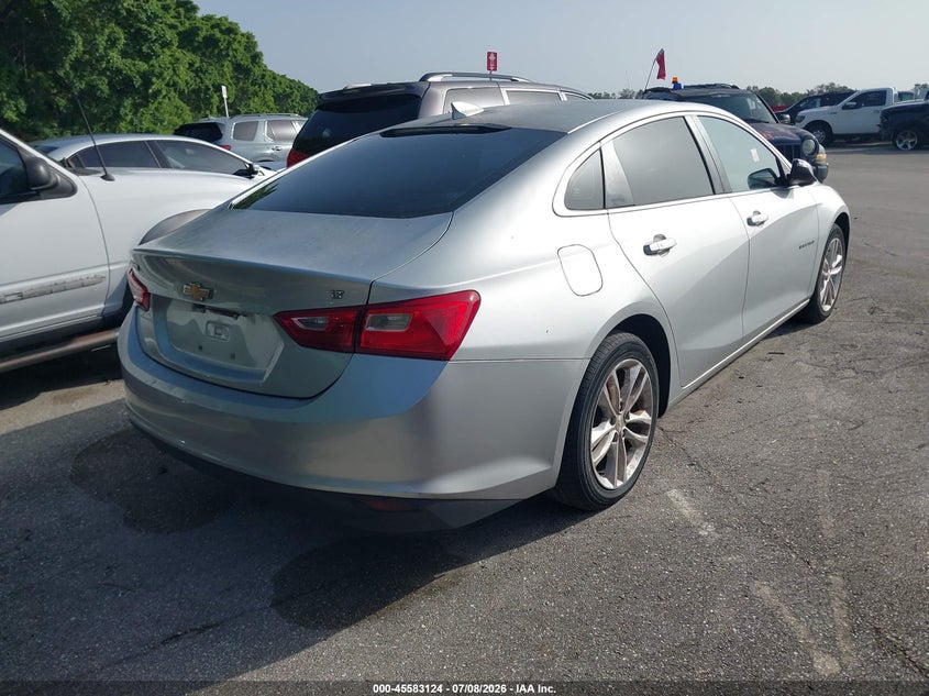 2017 Chevrolet Malibu VIN 1G1ZE5STXHF162958 IAAI salvage auction — MECHANICAL, Clear (Florida), sold $400 on 2026-08-19 (photo 4)