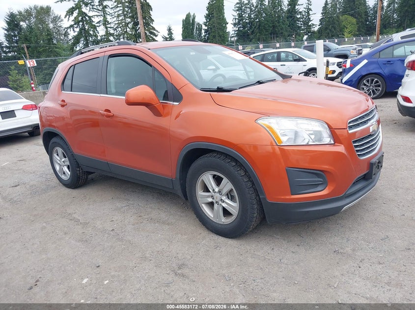 2016 Chevrolet Trax VIN KL7CJLSB4GB655123 IAAI salvage auction — NORMAL WEAR, Clear (Washington), sold $1,700 on 2026-07-15 (photo 1)