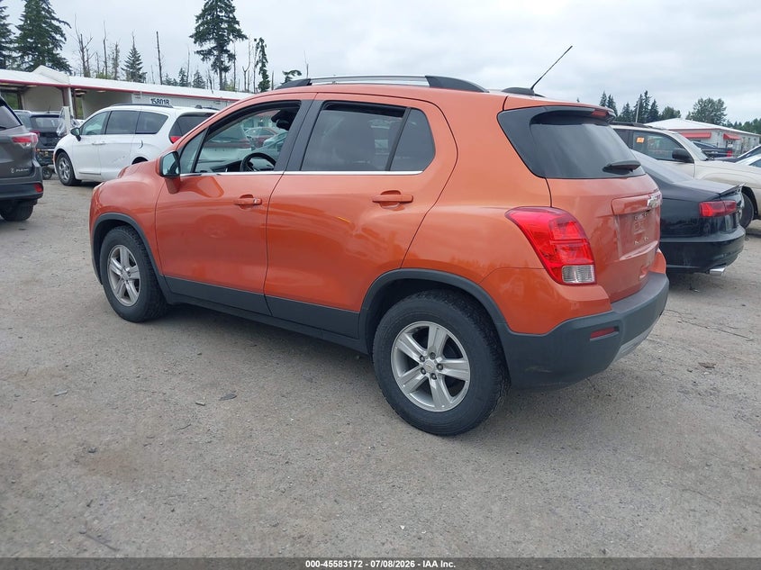 2016 Chevrolet Trax VIN KL7CJLSB4GB655123 IAAI salvage auction — NORMAL WEAR, Clear (Washington), sold $1,700 on 2026-07-15 (photo 3)