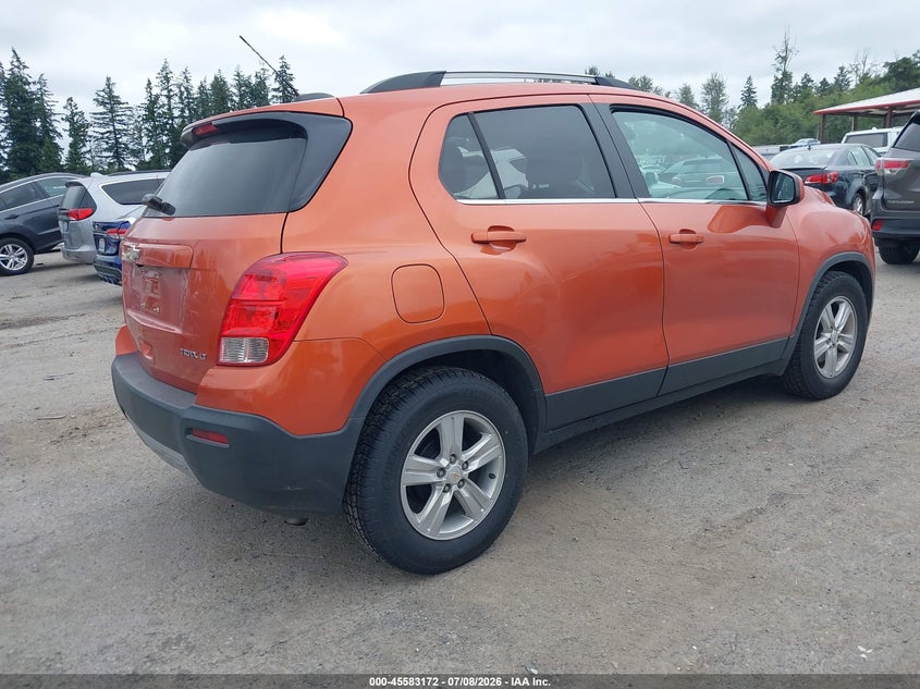 2016 Chevrolet Trax VIN KL7CJLSB4GB655123 IAAI salvage auction — NORMAL WEAR, Clear (Washington), sold $1,700 on 2026-07-15 (photo 4)