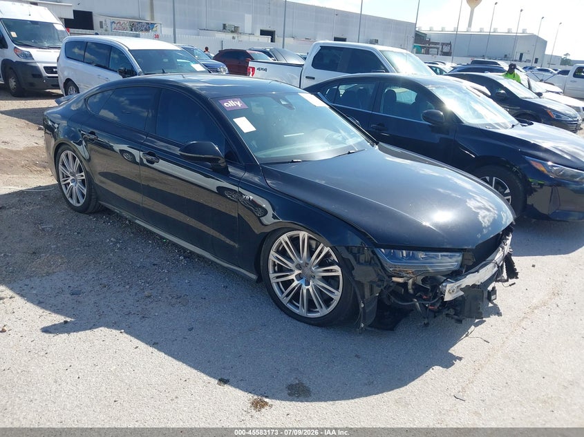 2017 Audi S7 VIN WAU2FAFC1HN109674 IAAI salvage auction — FRONT END, Nrc Lienholder Repossession Paperwork (Texas), sold $2,700 on 2026-07-16 (photo 1)