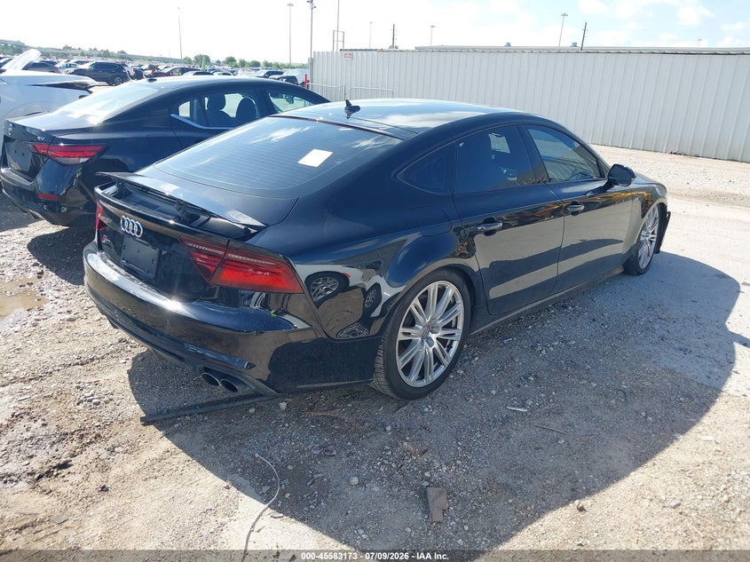 2017 Audi S7 VIN WAU2FAFC1HN109674 IAAI salvage auction — FRONT END, Nrc Lienholder Repossession Paperwork (Texas), sold $2,700 on 2026-07-16 (photo 4)