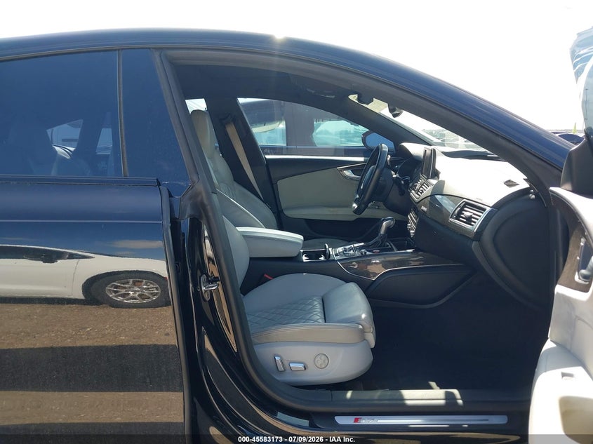 2017 Audi S7 VIN WAU2FAFC1HN109674 IAAI salvage auction — FRONT END, Nrc Lienholder Repossession Paperwork (Texas), sold $2,700 on 2026-07-16 (photo 5)