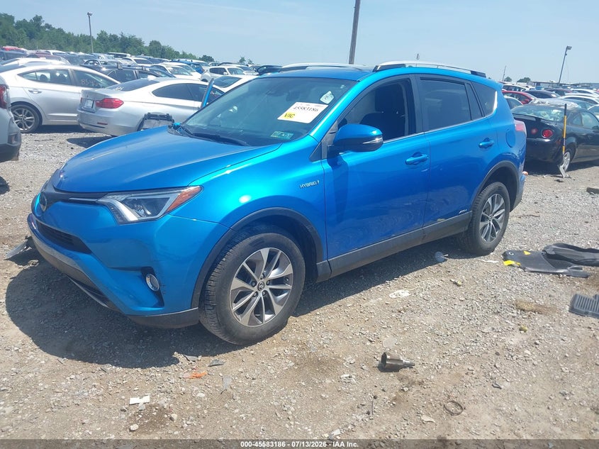 2018 Toyota Rav 4 VIN JTMRJREV2JD182081 IAAI salvage auction — RIGHT FRONT, Salvage (Pennsylvania), sold $2,850 on 2026-08-01 (photo 2)