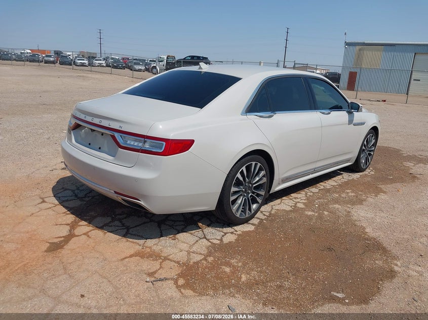 2019 Lincoln Continental VIN 1LN6L9SKXK5613331 IAAI salvage auction — LEFT SIDE, Salvage Title, sold $3,800 on 2026-07-27 (photo 4)