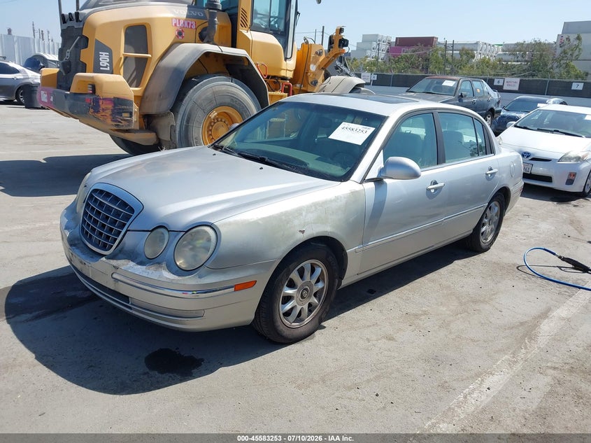 2005 Kia Amanti VIN KNALD124X55058129 IAAI salvage auction — NORMAL WEAR, Salvage Title - Dealer (California), sold $325 on 2026-07-22 (photo 2)