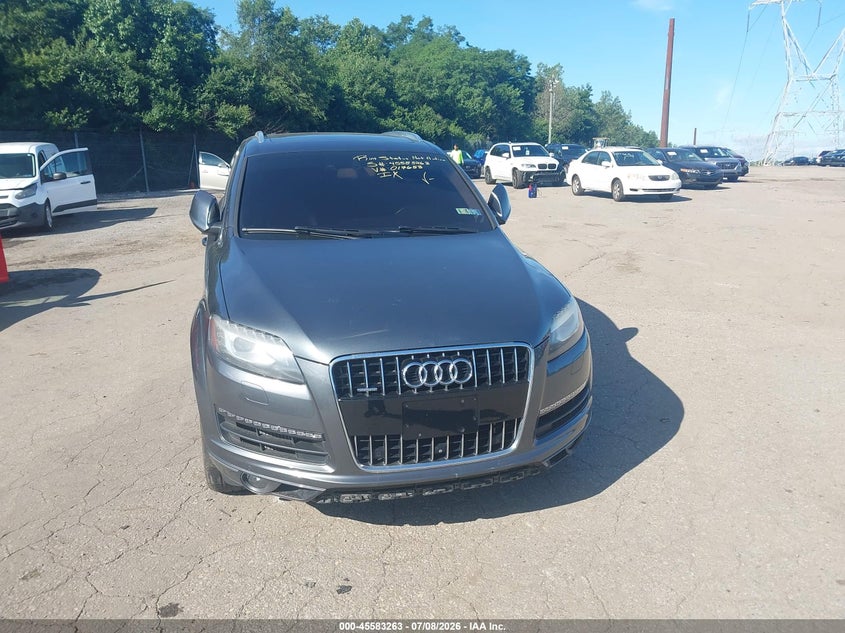 2014 Audi Q7 VIN WA1VMAFE0ED017653 IAAI salvage auction — NORMAL WEAR, Clear (Pennsylvania), sold $1,125 on 2026-07-24 (photo 6)