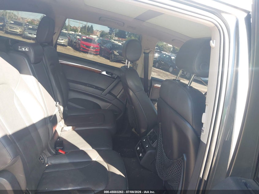 2014 Audi Q7 VIN WA1VMAFE0ED017653 IAAI salvage auction — NORMAL WEAR, Clear (Pennsylvania), sold $1,125 on 2026-07-24 (photo 8)