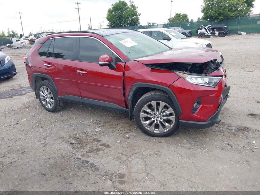 2020 Toyota Rav 4 VIN JTMN1RFV3LD530163 IAAI salvage auction — FRONT END, Salvage (Pennsylvania), sold $10,975 on 2026-07-31 (photo 1)