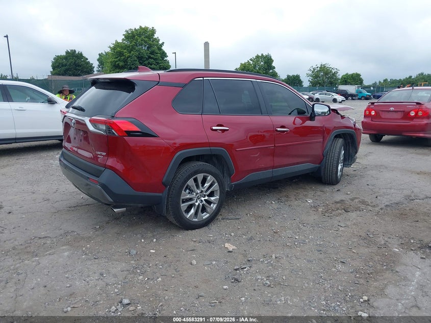 2020 Toyota Rav 4 VIN JTMN1RFV3LD530163 IAAI salvage auction — FRONT END, Salvage (Pennsylvania), sold $10,975 on 2026-07-31 (photo 4)