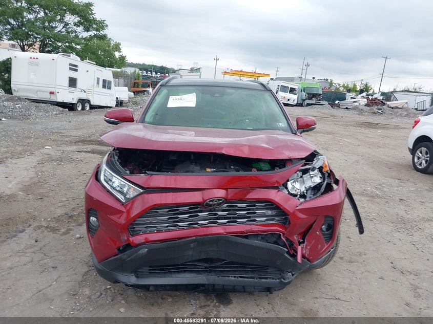 2020 Toyota Rav 4 VIN JTMN1RFV3LD530163 IAAI salvage auction — FRONT END, Salvage (Pennsylvania), sold $10,975 on 2026-07-31 (photo 6)