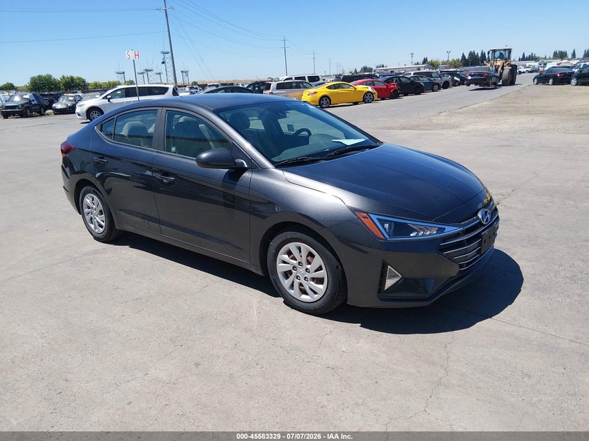 2020 Hyundai Elantra VIN 5NPD74LF0LH612078 — IAAI salvage auction photo