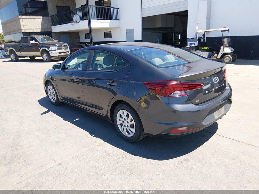 2020 Hyundai Elantra VIN 5NPD74LF0LH612078 IAAI salvage auction — NORMAL WEAR, Sf97 (California), sold $11,025 on 2026-07-30 (photo 3)
