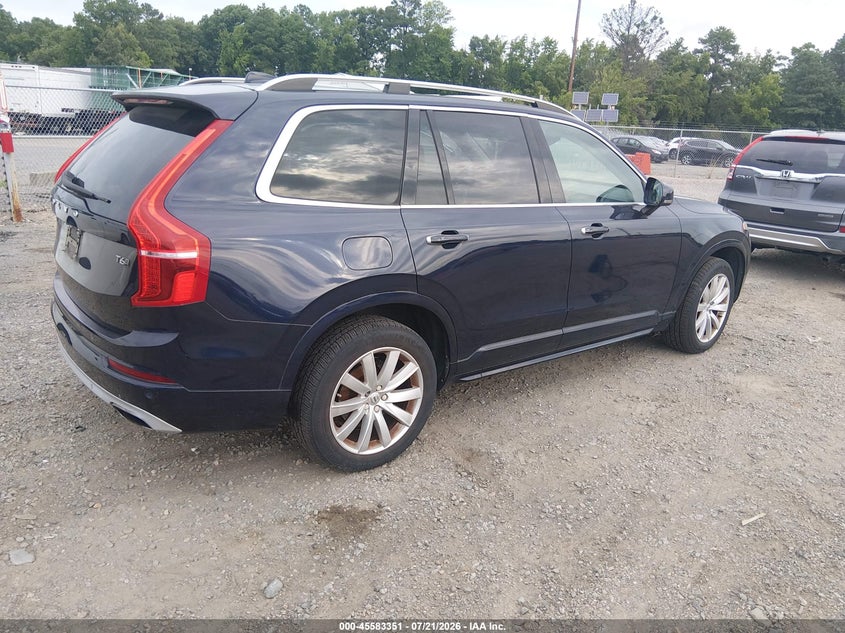 2016 Volvo Xc90 VIN YV4A22PKXG1029699 IAAI salvage auction — WATER/FLOOD, Salvage Title, sold $5,700 on 2026-07-31 (photo 4)