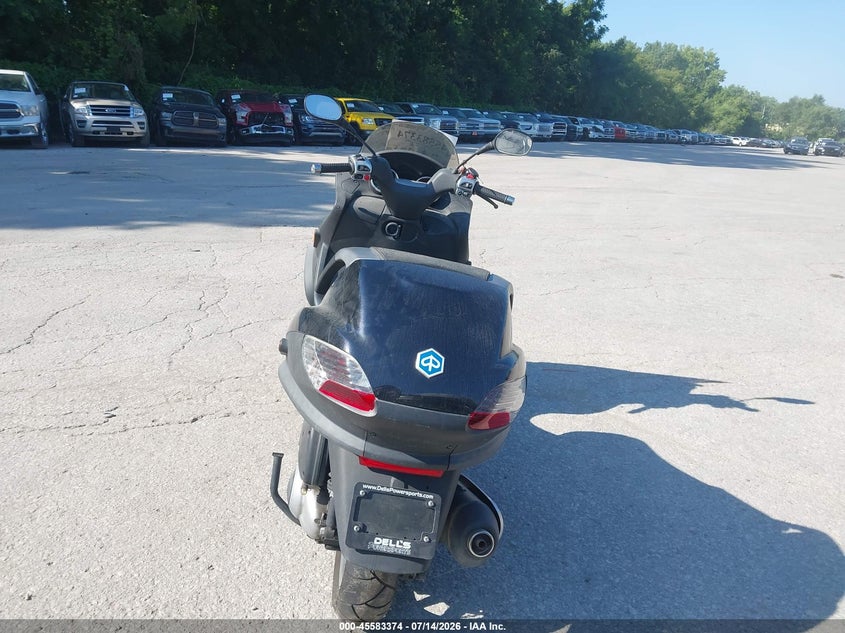 2007 Piaggio Mp3 VIN ZAPM479M975002006 IAAI salvage auction — NORMAL WEAR, Clear (Kansas), sold $225 on 2026-07-22 (photo 6)