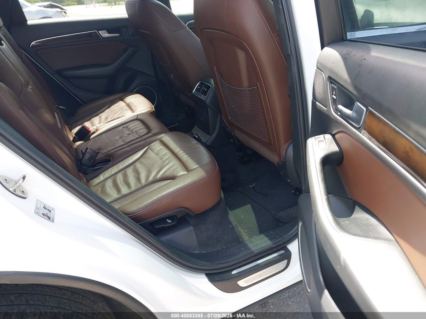 2014 Audi Q5 VIN WA1LFAFP9EA115777 IAAI salvage auction — REAR END, Rebuildable (Florida), sold $525 on 2026-07-29 (photo 8)
