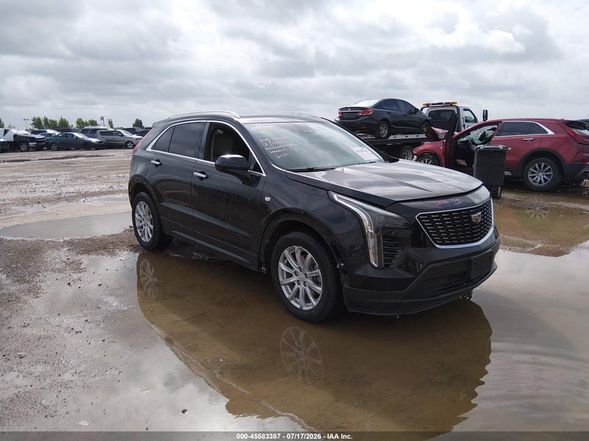 2021 Cadillac Xt4 VIN 1GYAZAR43MF022996 IAAI salvage auction — LEFT SIDE, Original (Texas), sold $7,050 on 2026-08-26 (photo 1)