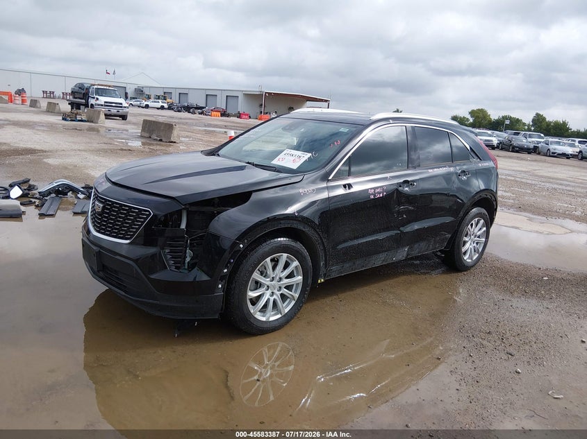2021 Cadillac Xt4 VIN 1GYAZAR43MF022996 IAAI salvage auction — LEFT SIDE, Original (Texas), sold $7,050 on 2026-08-26 (photo 2)
