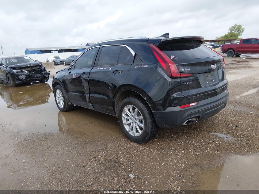 2021 Cadillac Xt4 VIN 1GYAZAR43MF022996 IAAI salvage auction — LEFT SIDE, Original (Texas), sold $7,050 on 2026-08-26 (photo 3)