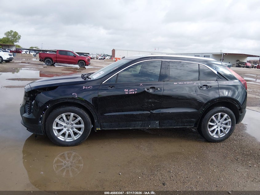 2021 Cadillac Xt4 VIN 1GYAZAR43MF022996 IAAI salvage auction — LEFT SIDE, Original (Texas), sold $7,050 on 2026-08-26 (photo 6)