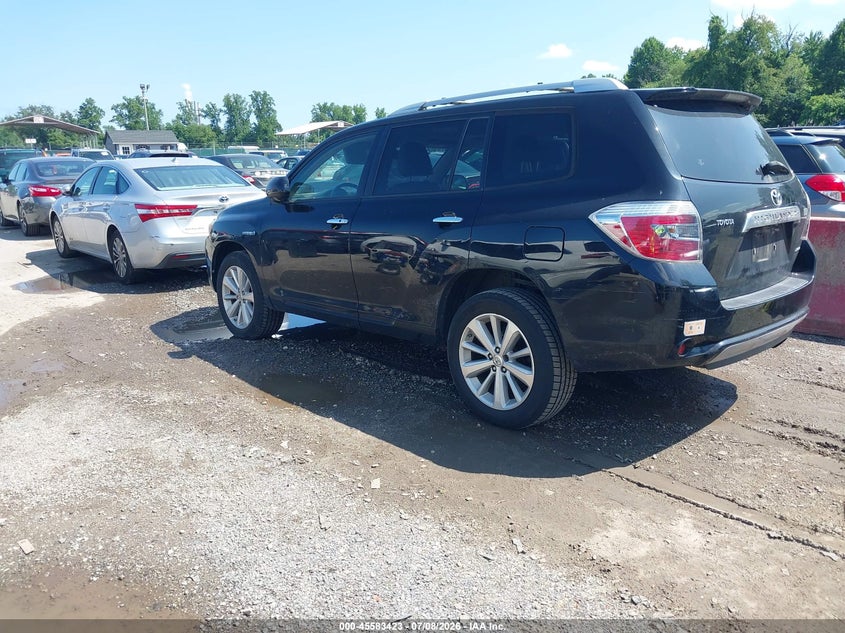 2008 Toyota Highlander hybrid VIN JTEEW44A182001443 IAAI salvage auction — NORMAL WEAR, Clear (Maryland), sold $775 on 2026-07-23 (photo 3)