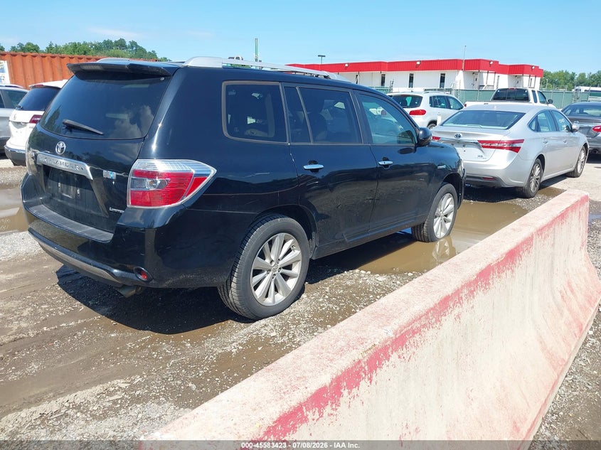 2008 Toyota Highlander hybrid VIN JTEEW44A182001443 IAAI salvage auction — NORMAL WEAR, Clear (Maryland), sold $775 on 2026-07-23 (photo 4)