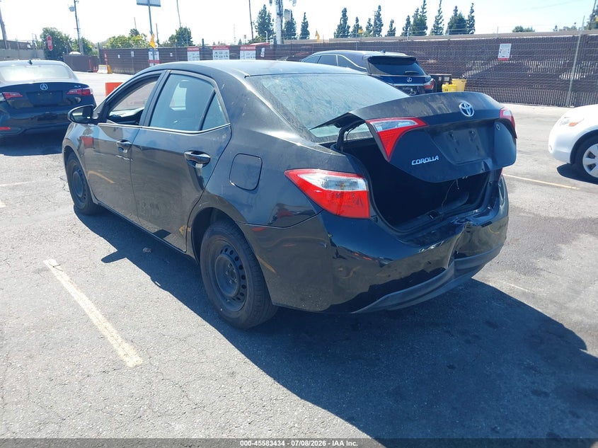 2015 Toyota Corolla VIN 5YFBURHE0FP211683 IAAI salvage auction — REAR END, Salvage Title, sold $1,400 on 2026-07-29 (photo 3)