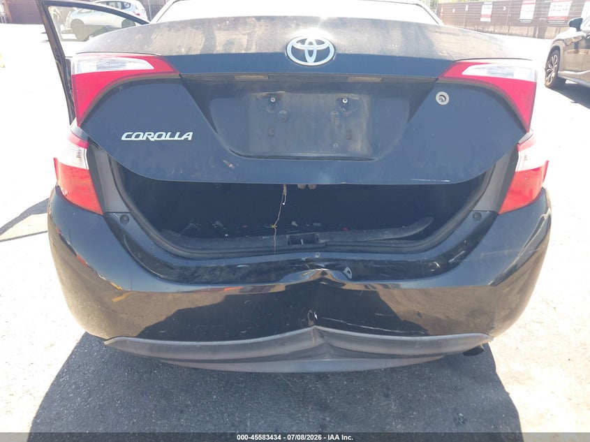 2015 Toyota Corolla VIN 5YFBURHE0FP211683 IAAI salvage auction — REAR END, Salvage Title, sold $1,400 on 2026-07-29 (photo 6)