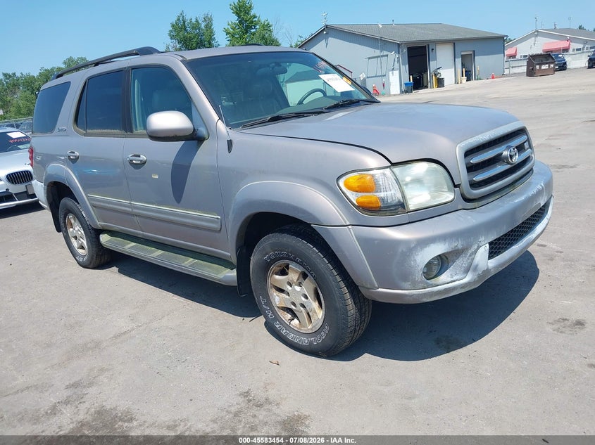2002 Toyota Sequoia VIN 5TDBT48A82S131147 IAAI salvage auction — NORMAL WEAR, Original (Ohio), sold $400 on 2026-07-16 (photo 1)