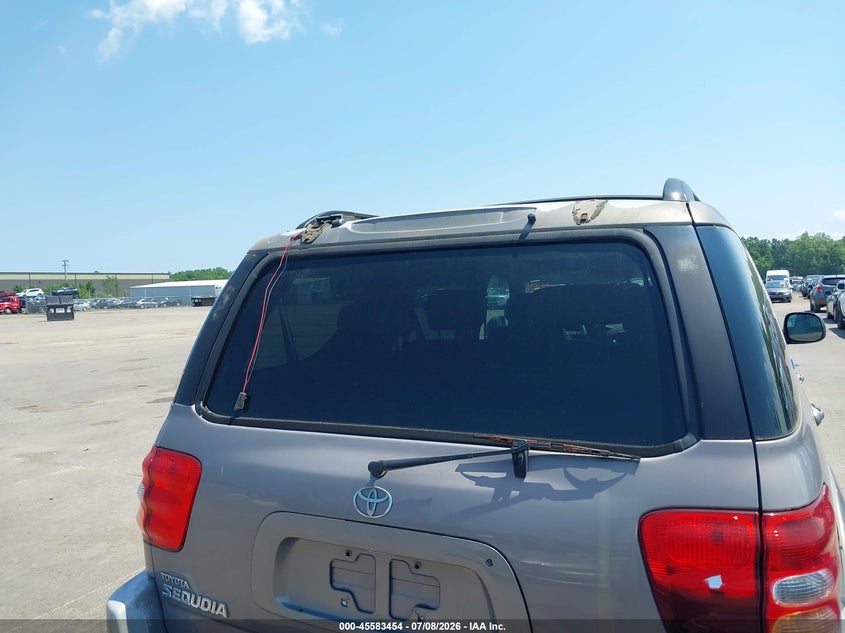 2002 Toyota Sequoia VIN 5TDBT48A82S131147 IAAI salvage auction — NORMAL WEAR, Original (Ohio), sold $400 on 2026-07-16 (photo 6)