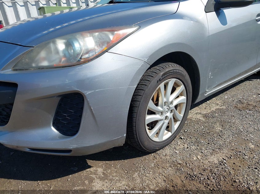 2012 Mazda 3 VIN JM1BL1V86C1523686 IAAI salvage auction — NORMAL WEAR, Clear (New Jersey), sold $425 on 2026-07-30 (photo 6)