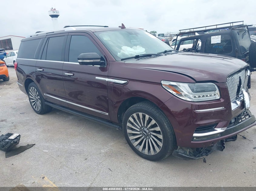 2018 Lincoln Navigator VIN 5LMJJ3LT6JEL18629 — IAAI salvage auction photo
