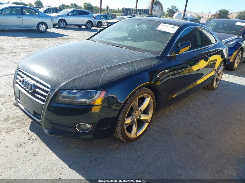 2011 Audi A5 VIN WAURFAFR3BA016107 IAAI salvage auction — REAR END, Salvage (California), sold $25 on 2026-07-30 (photo 2)