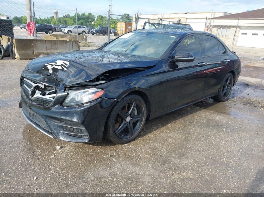 2017 Mercedes-benz E-klasse VIN WDDZF4KBXHA129001 IAAI salvage auction — FRONT END, Clear (Wisconsin), sold $2,200 on 2026-07-28 (photo 2)