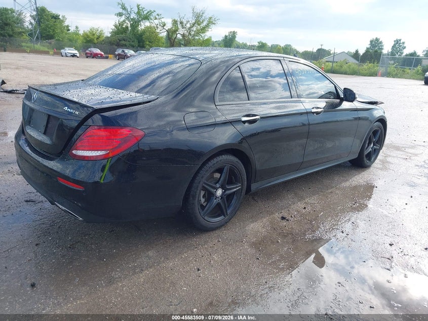 2017 Mercedes-benz E-klasse VIN WDDZF4KBXHA129001 IAAI salvage auction — FRONT END, Clear (Wisconsin), sold $2,200 on 2026-07-28 (photo 4)