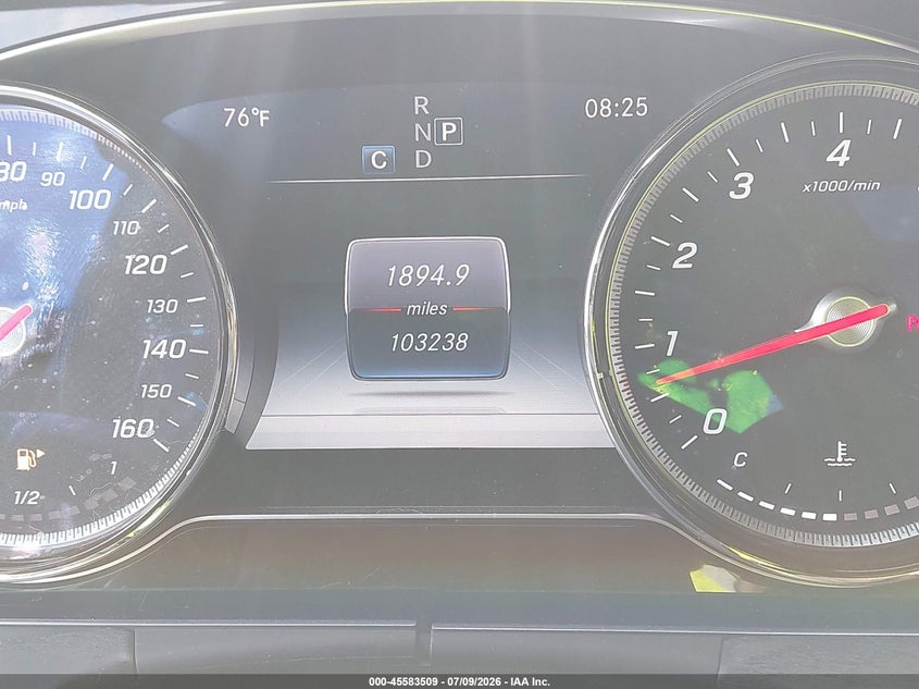2017 Mercedes-benz E-klasse VIN WDDZF4KBXHA129001 IAAI salvage auction — FRONT END, Clear (Wisconsin), sold $2,200 on 2026-07-28 (photo 7)
