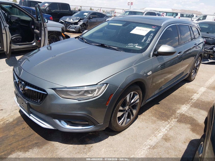 2018 Buick Regal VIN W04GU8SX3J1075552 IAAI salvage auction — REAR END, Salvage (Texas), sold $125 on 2026-07-29 (photo 2)