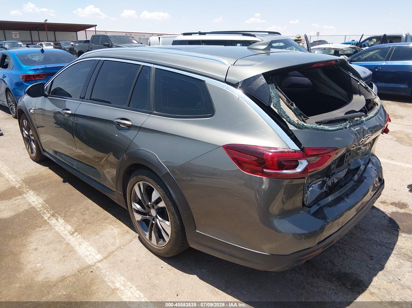 2018 Buick Regal VIN W04GU8SX3J1075552 IAAI salvage auction — REAR END, Salvage (Texas), sold $125 on 2026-07-29 (photo 3)